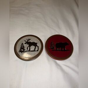 Ceramic Natural Theme Coasters